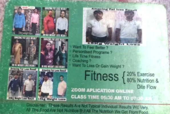 Deepak Jangra Nutrition Coach work photo