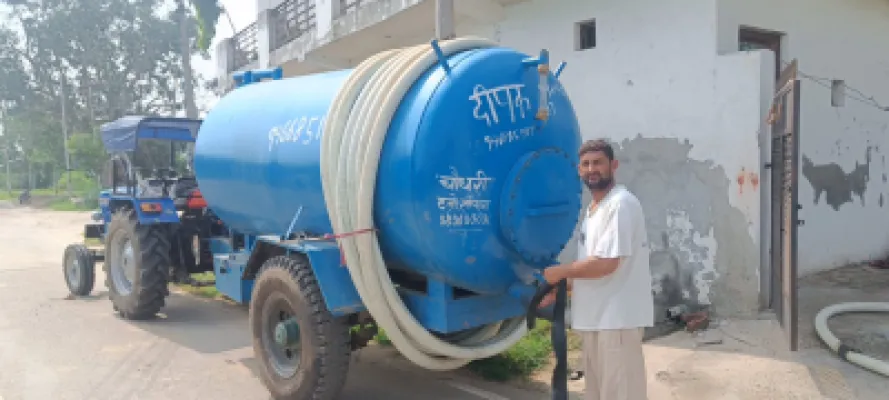 Deepak Septic Tank Cleaning Services work photo