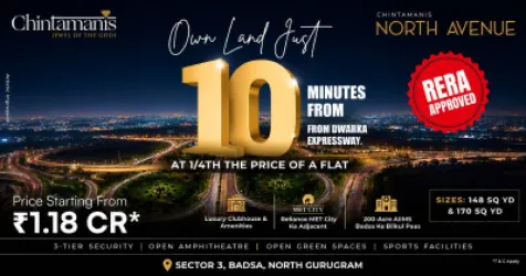 Chintamanis North Avenue Sector 3 Badsa – DDJAY Residential Plots